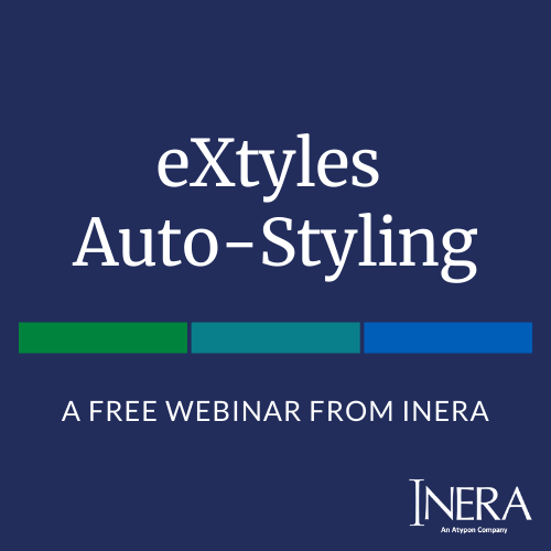 eXtyles Auto-Styling: a free webinar from Inera