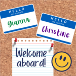 Welcome aboard, Gianna and Christine!
